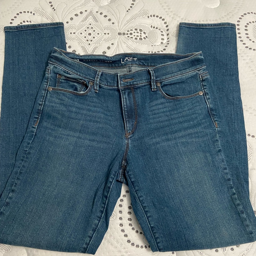 LOFT Modern Skinny Jean Sz 8